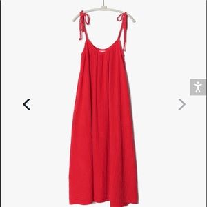 Xirena Joli apple red rope dress small nwt